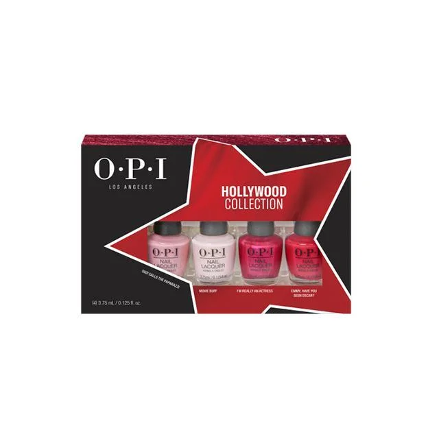 nail polish chiffon drift-OPI Nail Lacquer - Hollywood - Mini 4-Pack