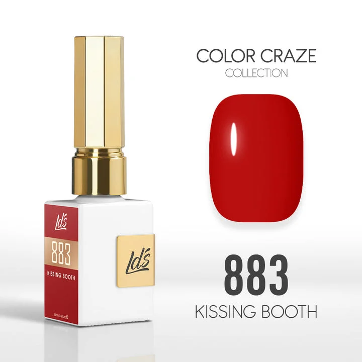 nail polish towel dry-LDS Color Craze Gel Nail Polish - 883 Kissing Booth - 0.5oz