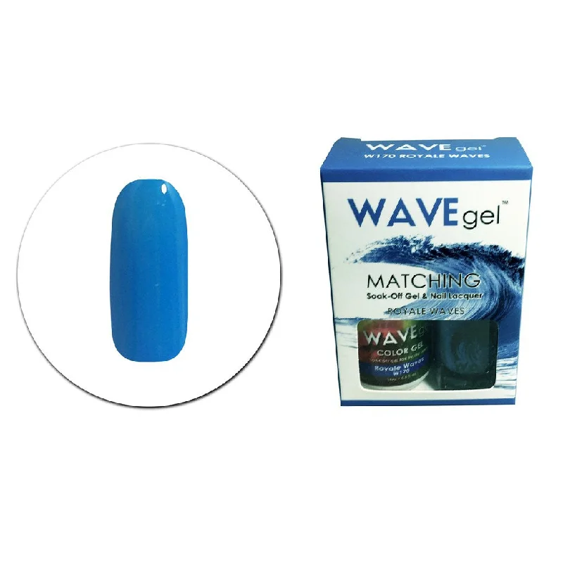 nail polish needle point-Matching - W170 Royale Waves