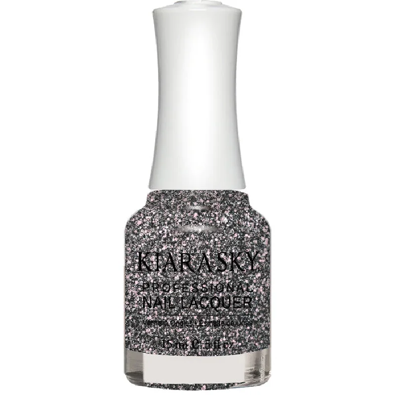 nail polish ribbon curl-KIARA SKY / Lacquer Nail Polish - Polka Dots N459 15ml.