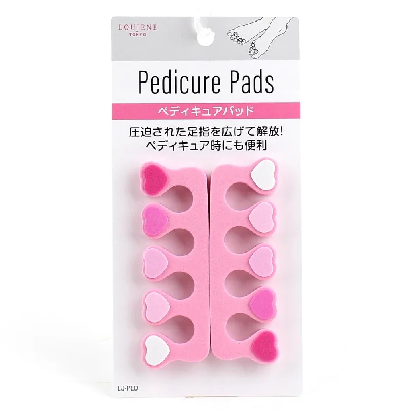 nail repair for weekend touch-ups-Toe Separators (Hearts/PR/2pcs)