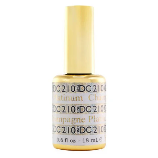 nail polish plateau stretch-Platinum Gel - DC210 Champagne