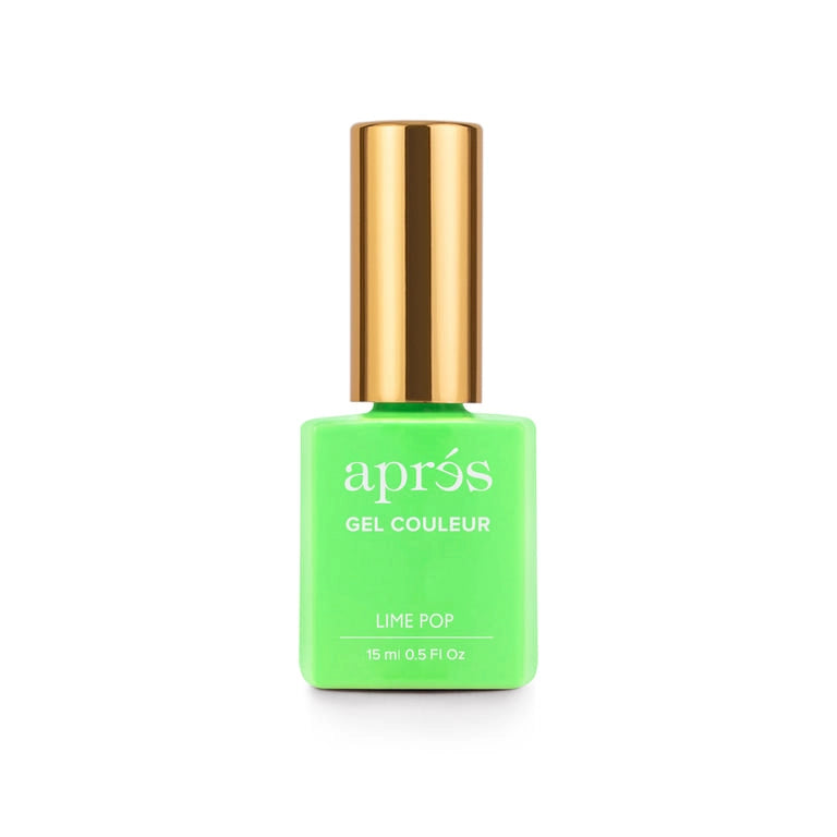 nail repair with nourishing-coat polish-APRES GEL COLOR - GC 204 - LIME POP